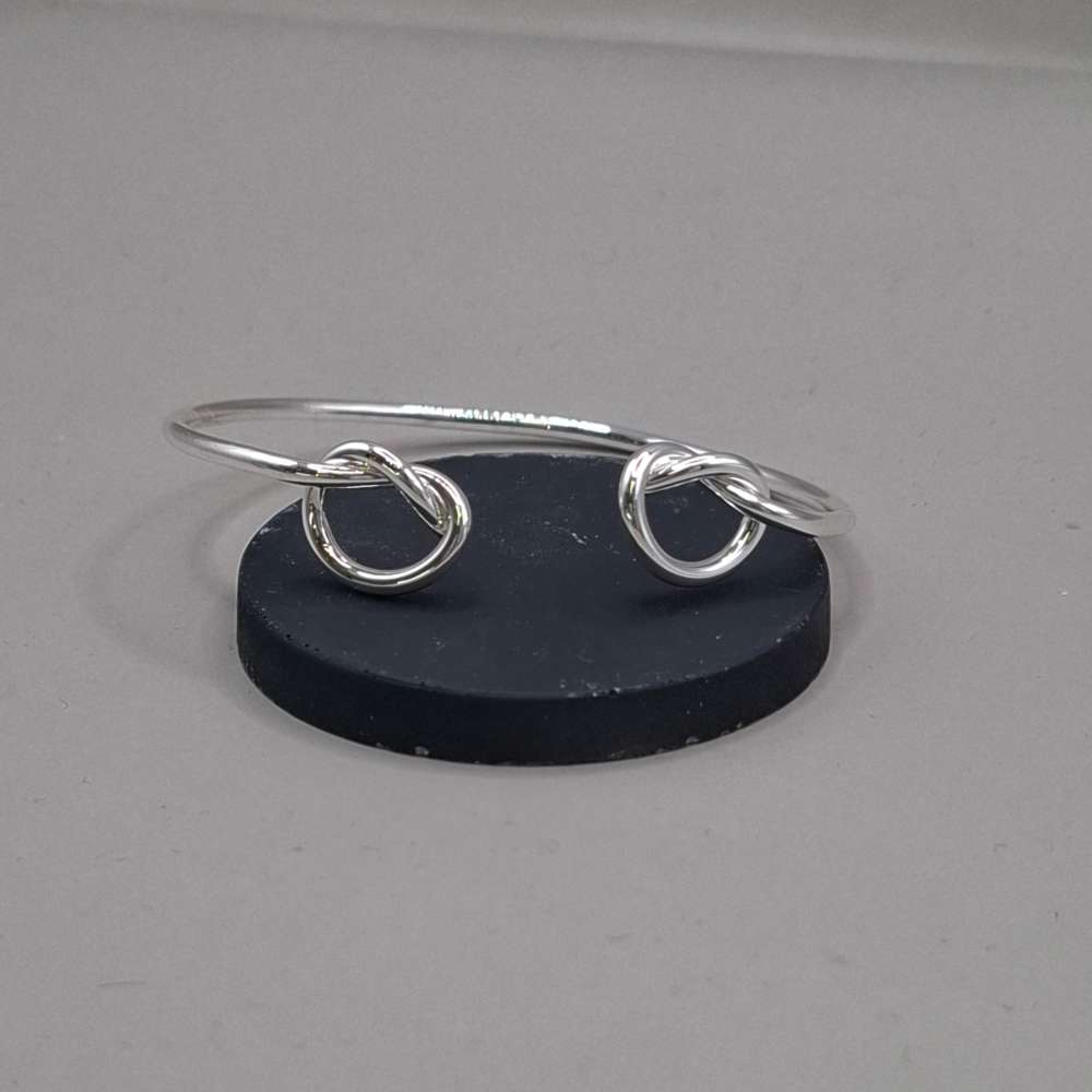 بنگل  طرح دو گره نقره ی