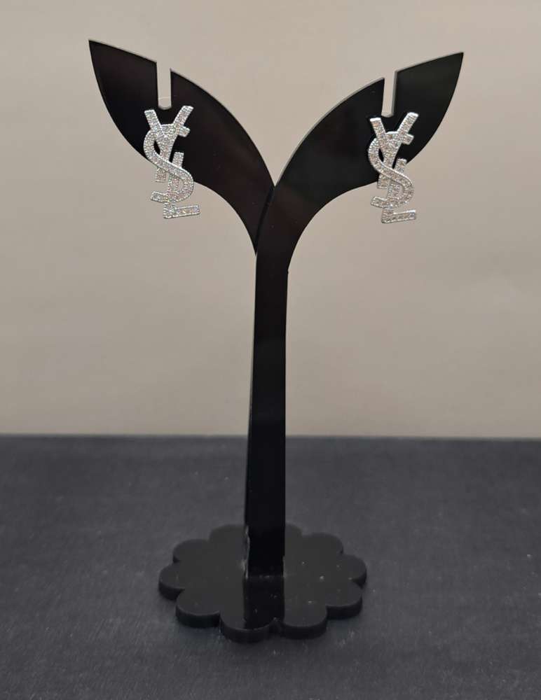 گوشواره طرح جواهر ysl