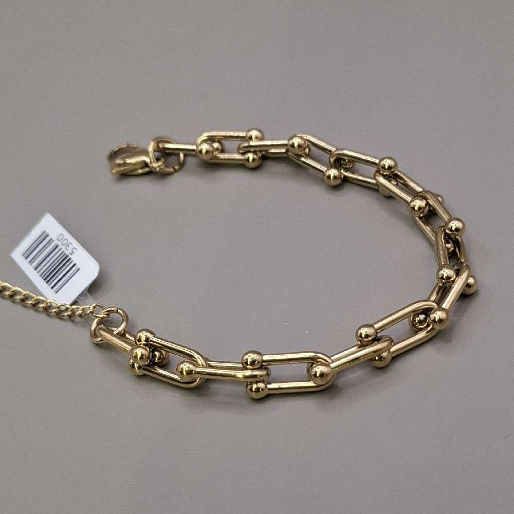 دستبند تیفانی طلایی